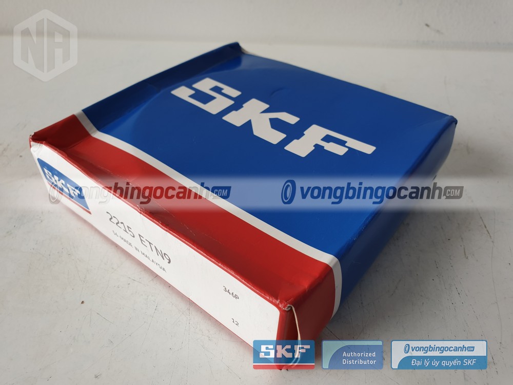 Vòng bi SKF 2215 ETN9 chính hãng, phân phối bởi Vòng bi Ngọc Anh - Đại lý uỷ quyền SKF.