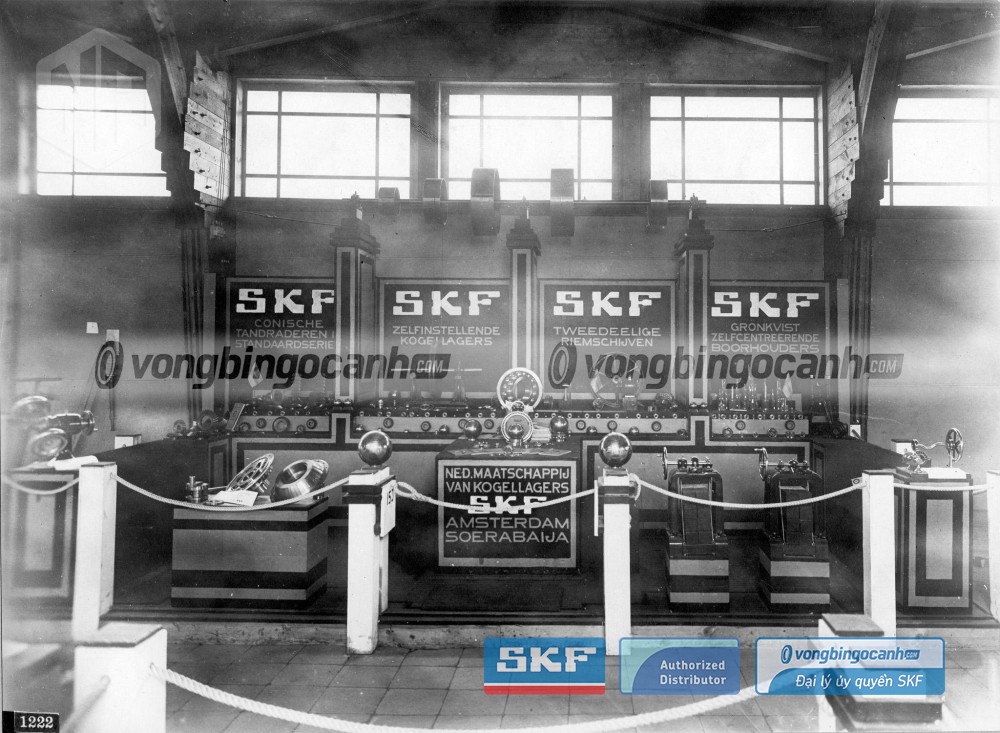 Phòng trưnng bày của SKF những năm 1907
