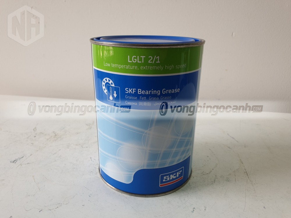 Mỡ SKF LGLT 2/1 được đóng hộp theo trọng lượng 1kg trong hộp bằng kim loại.