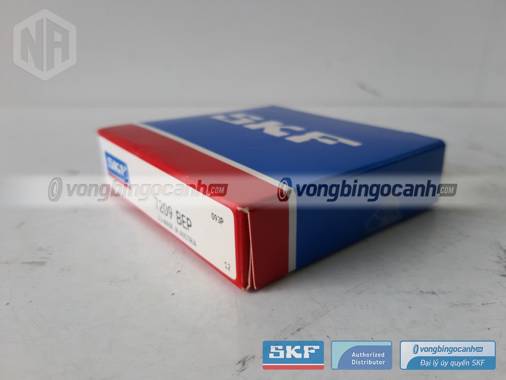 Vòng bi SKF 7209 chính hãng, phân phối bởi Vòng bi Ngọc Anh - Đại lý uỷ quyền SKF.