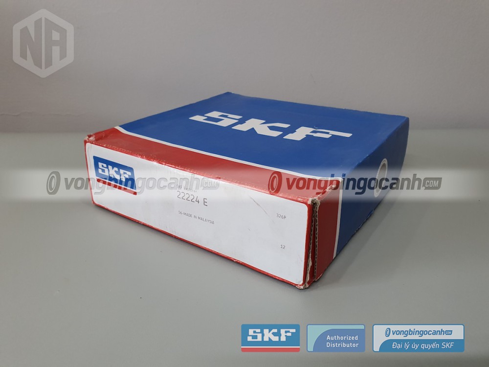 Vòng bi SKF 22224 E chính hãng, phân phối bởi Vòng bi Ngọc Anh - Đại lý uỷ quyền SKF.