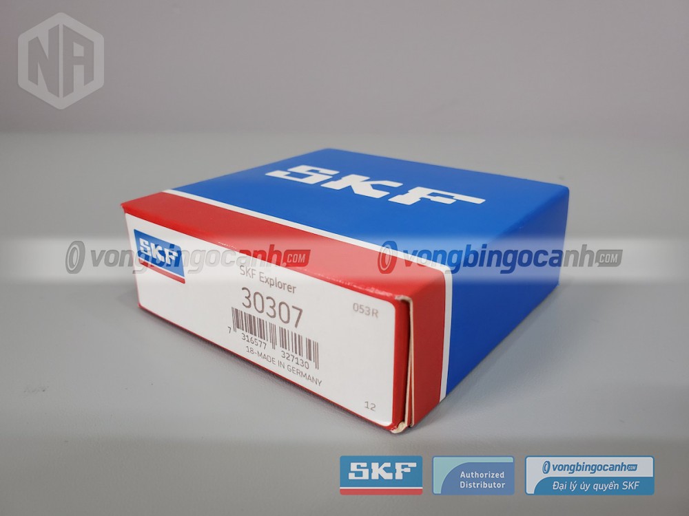 Vòng bi SKF 30307 chính hãng, phân phối bởi Vòng bi Ngọc Anh - Đại lý uỷ quyền SKF.