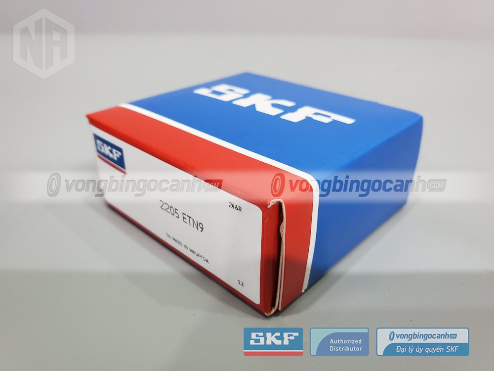 Vòng bi SKF 2205 ETN9 chính hãng, phân phối bởi Vòng bi Ngọc Anh - Đại lý uỷ quyền SKF.