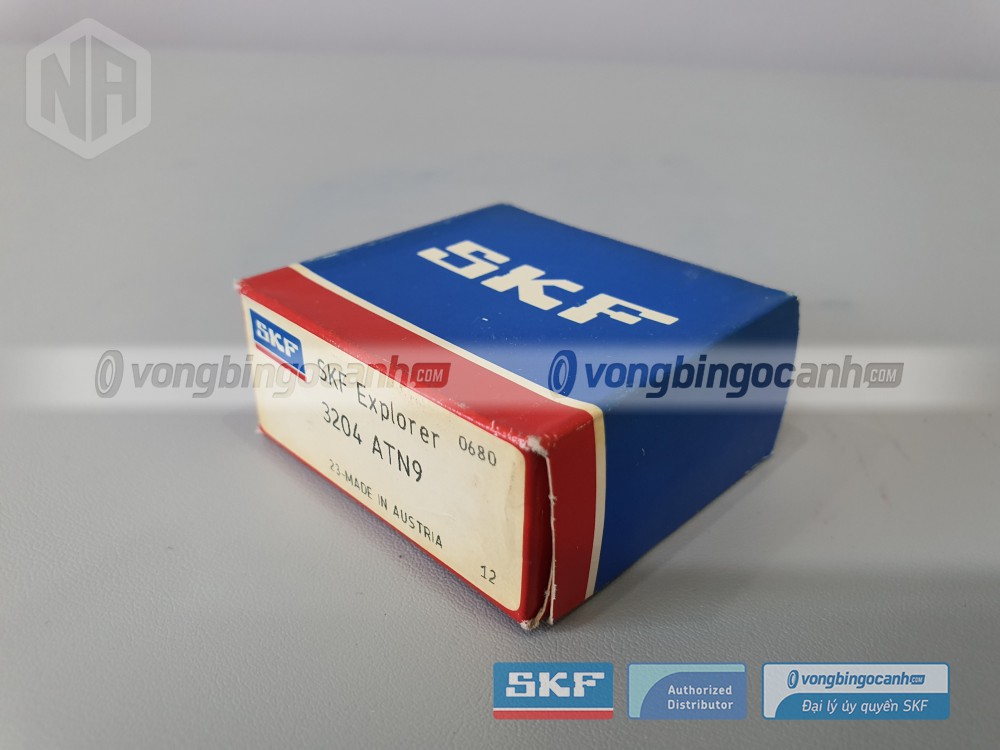 Vòng bi SKF 3204 ATN9 chính hãng, phân phối bởi Vòng bi Ngọc Anh - Đại lý uỷ quyền SKF.