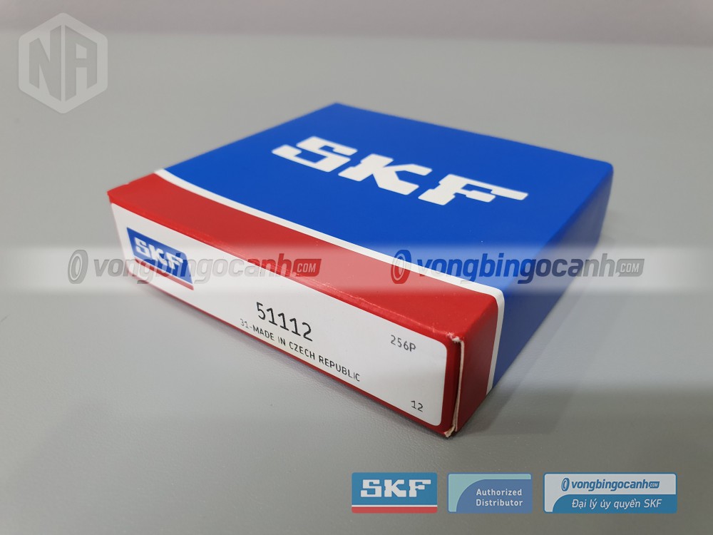 Vòng bi SKF 51112 chính hãng, phân phối bởi Vòng bi Ngọc Anh - Đại lý uỷ quyền SKF.