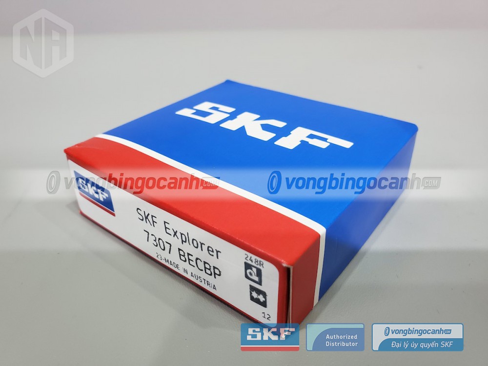 Vòng bi SKF 7307 chính hãng, phân phối bởi Vòng bi Ngọc Anh - Đại lý uỷ quyền SKF.