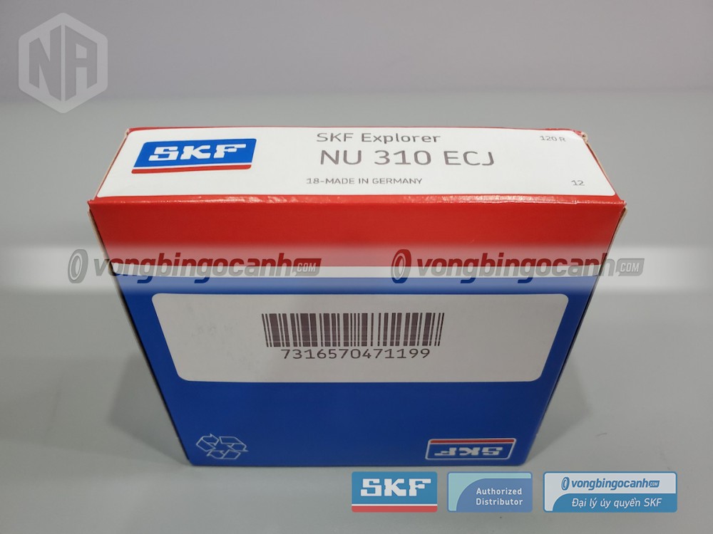 Mua vòng bi SKF NU 310 ECJ tại các Đại lý uỷ quyền để đảm bảo sản phẩm chính hãng.
